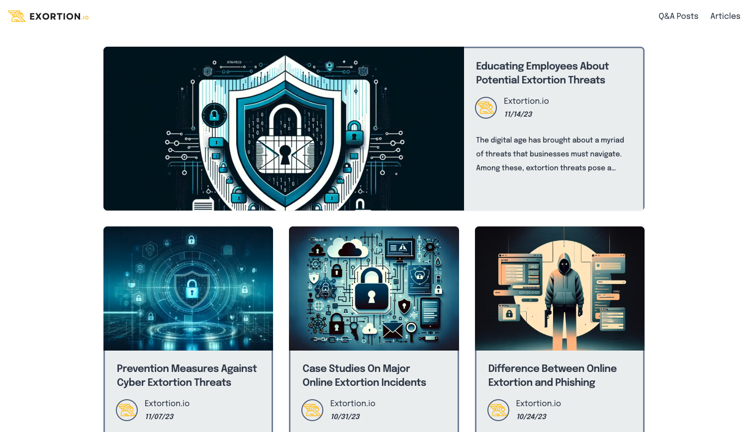 Extortion.io